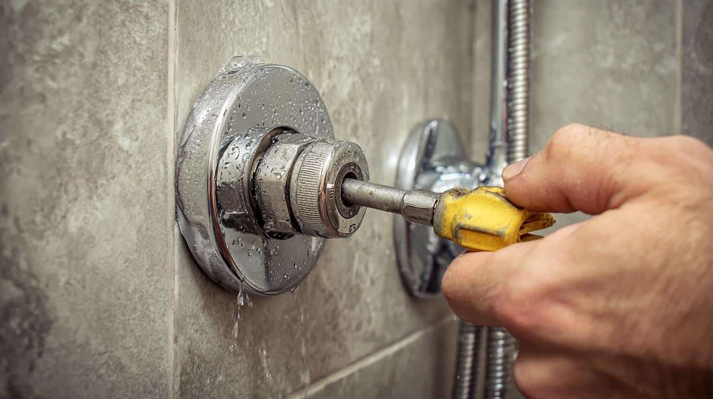 Make Sure the Shower Valve Is Fully Open