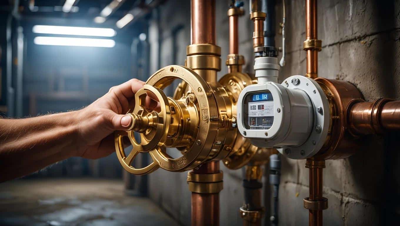 Open the Main Water Valve Fully