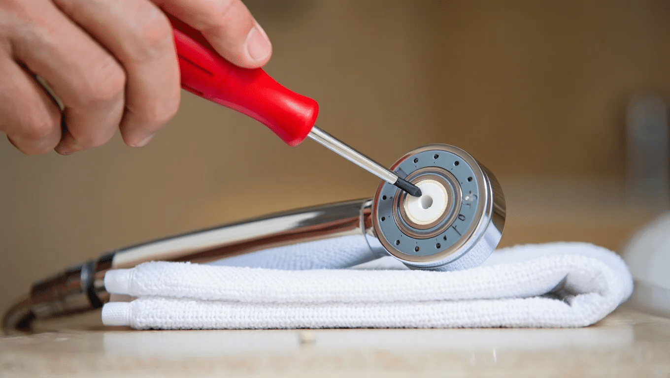 Remove the Showerhead Flow Restrictor